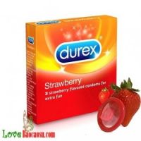 Durex Strawberry hương dâu